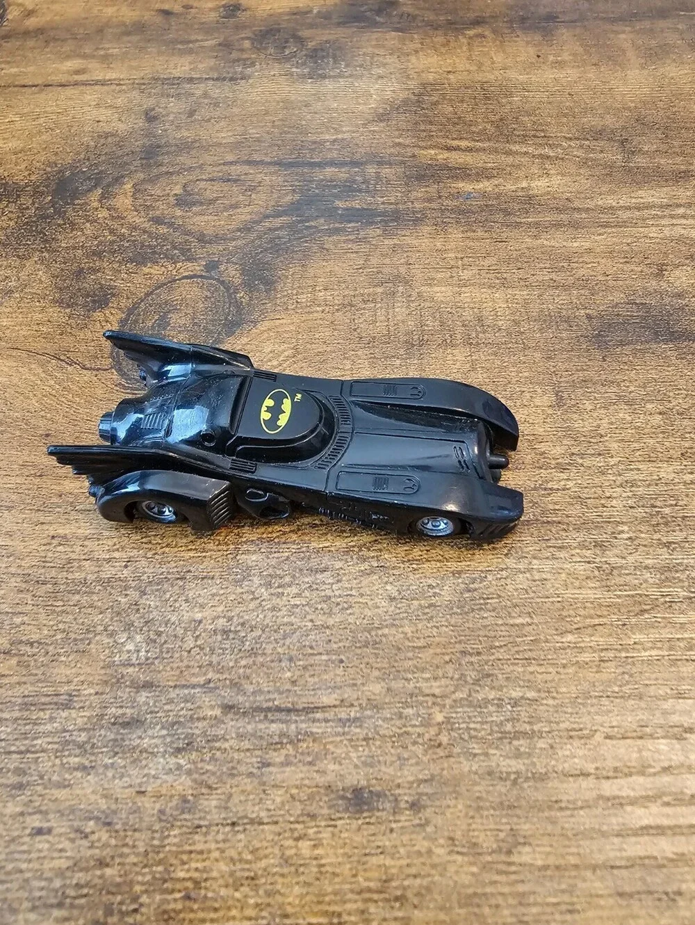 Vintage ERTL 1989 Batman Batmobile Die-cast Metal Toy 1:64 Scale
